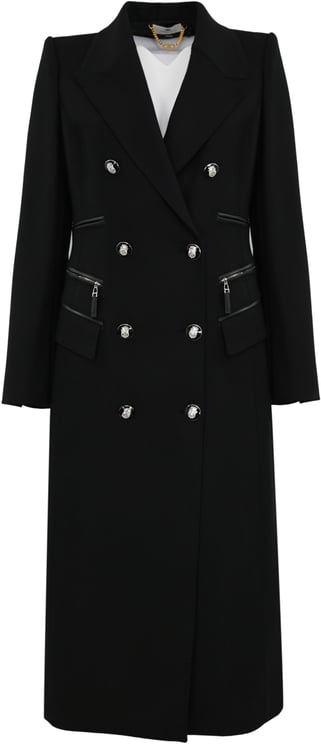 Elisabetta Franchi Coats Black
