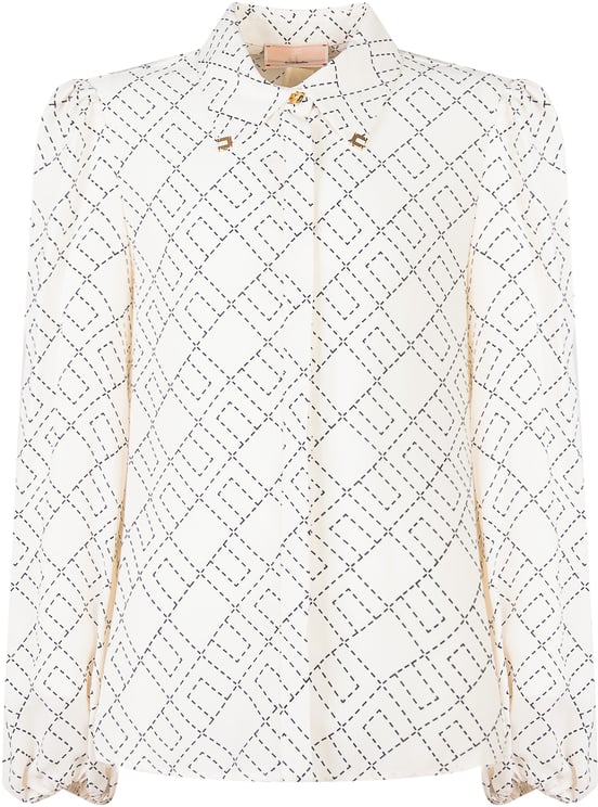 Elisabetta Franchi Elisabetta Franchi Kids Camicia Bianca con Logo