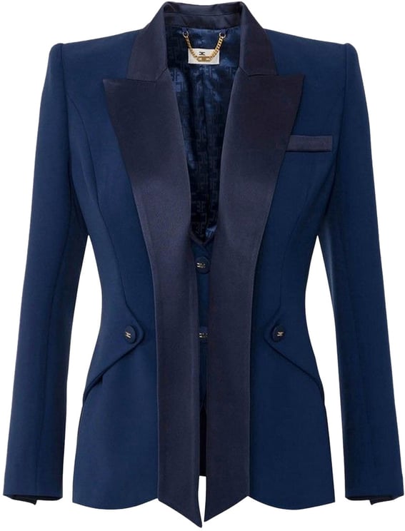 Elisabetta Franchi Blazer Blue