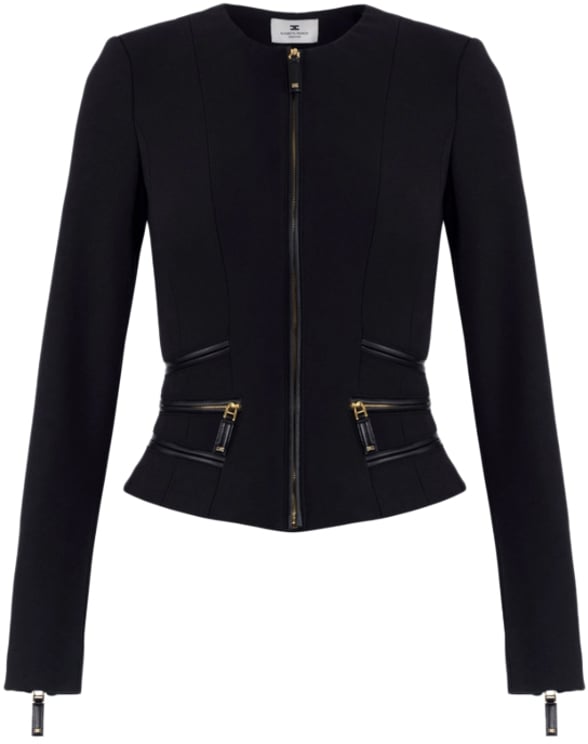 Elisabetta Franchi Jackets Black