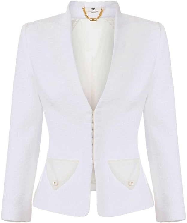 Elisabetta Franchi Jackets Avorio
