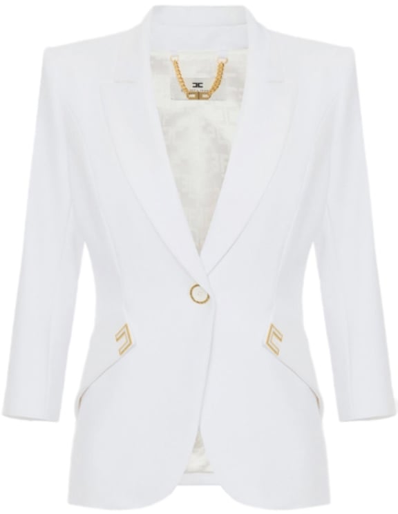 Elisabetta Franchi Jackets Ivory