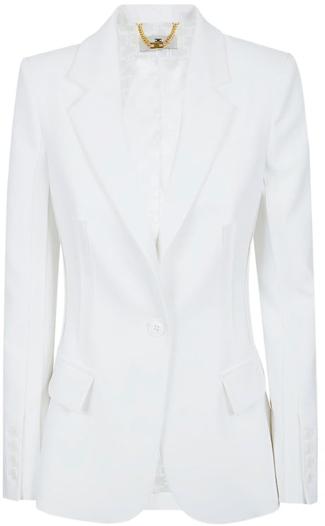 Elisabetta Franchi Jackets Ivory