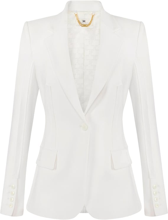 Elisabetta Franchi Elisabetta Franchi Women's Jacket Blazers Wit Gi21661e2