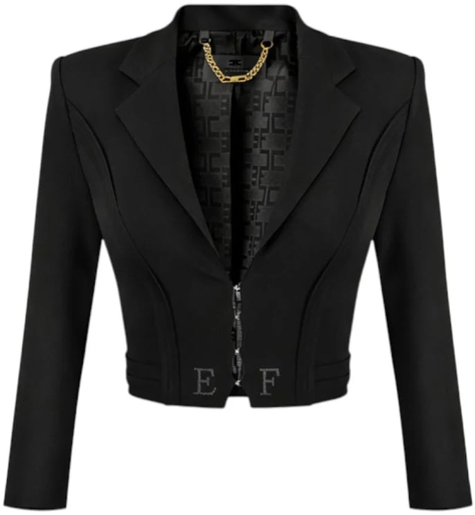 Elisabetta Franchi Jackets Nero