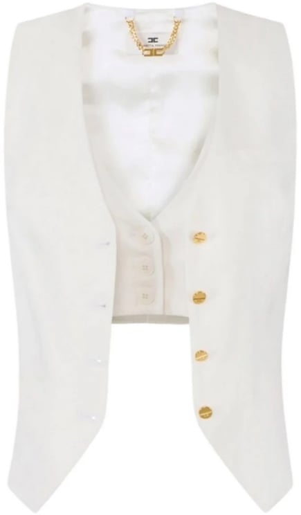 Elisabetta Franchi Jackets Ivory