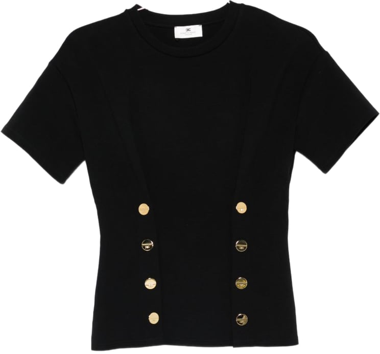 Elisabetta Franchi T-Shirts And Polos Black
