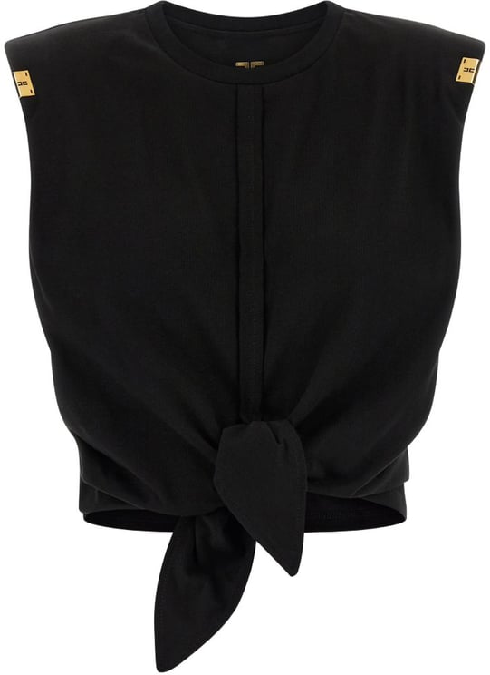 Elisabetta Franchi Top Black
