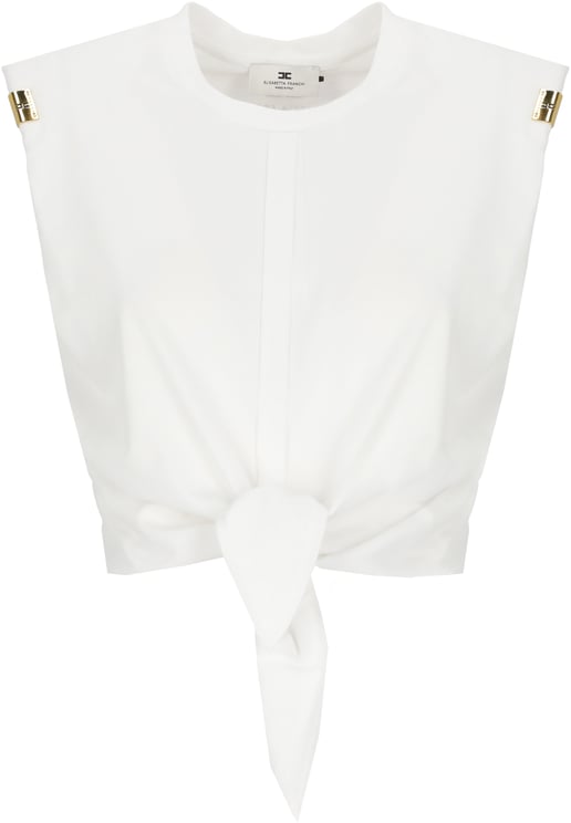 Elisabetta Franchi Sweaters White