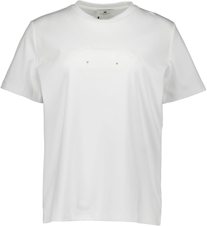 Elisabetta Franchi Elisabetta Franchi Women's T-shirt T-shirts Ecru Ma01761e2