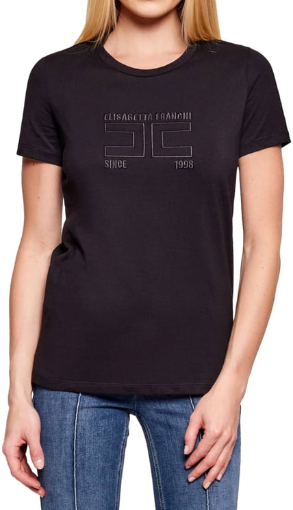 Elisabetta Franchi T-Shirts And Polos Black