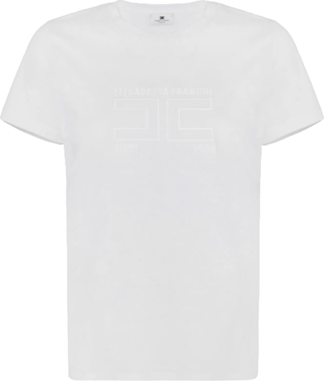 Elisabetta Franchi T-Shirts And Polos Gesso