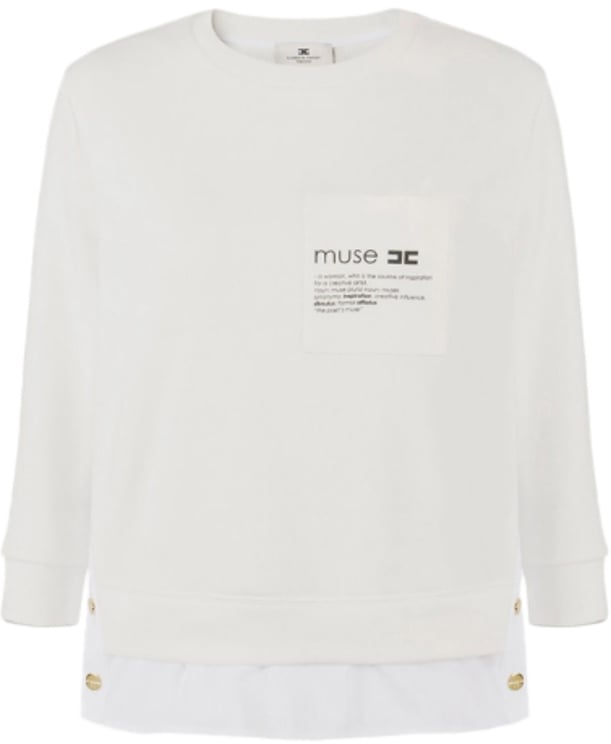 Elisabetta Franchi Sweaters Ivory