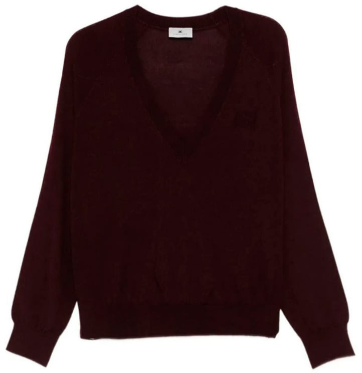 Elisabetta Franchi Sweaters Merlot