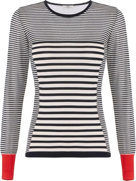 Elisabetta Franchi Sweaters Nero Burro