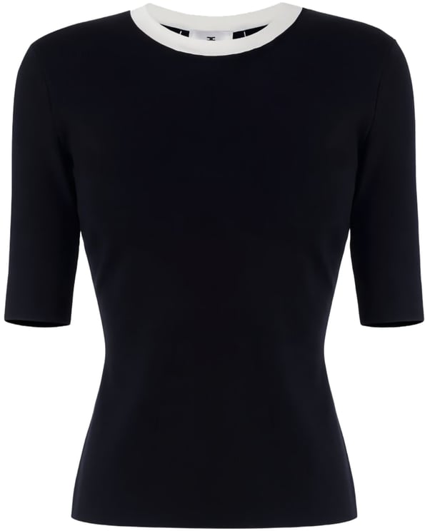 Elisabetta Franchi Sweaters Neroburro