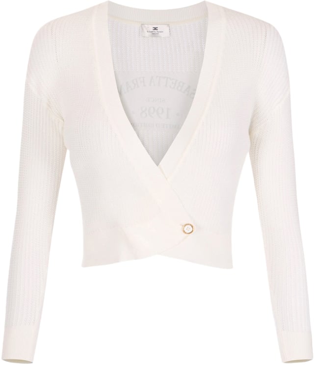 Elisabetta Franchi Sweaters Ivory