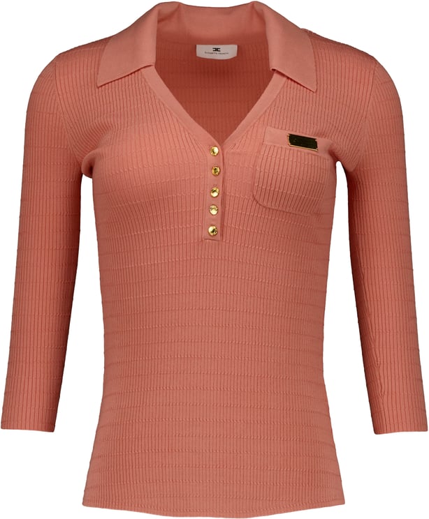 Elisabetta Franchi Elisabetta Franchi Women's Knitted Sweater Sweaters Zalm Mk86b61e2