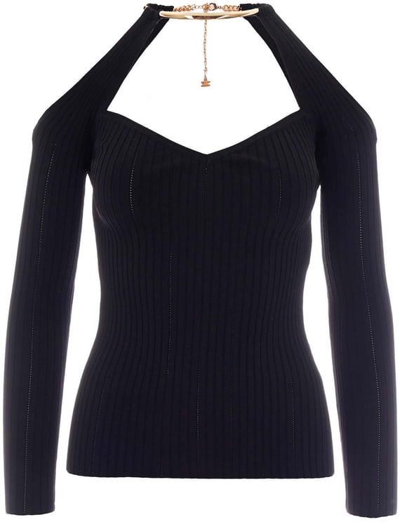 Elisabetta Franchi Sweaters Black