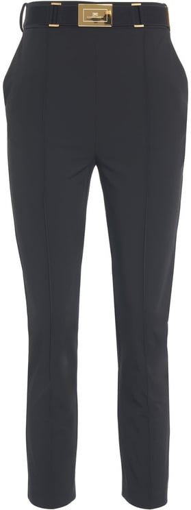 Elisabetta Franchi Pants with waist belt