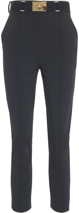 Elisabetta Franchi Pants with waist belt