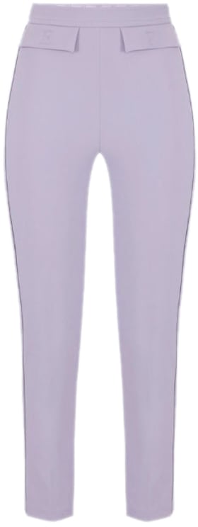 Elisabetta Franchi Trousers Lilac