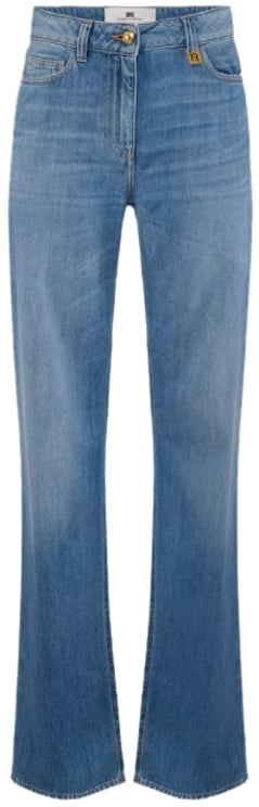 Elisabetta Franchi Jeans Clear Blue