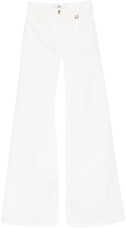 Elisabetta Franchi Jeans Ivory
