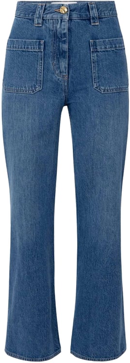 Elisabetta Franchi Trousers Blue Vintage