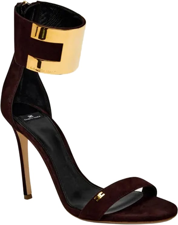 Elisabetta Franchi Sandals Cacao