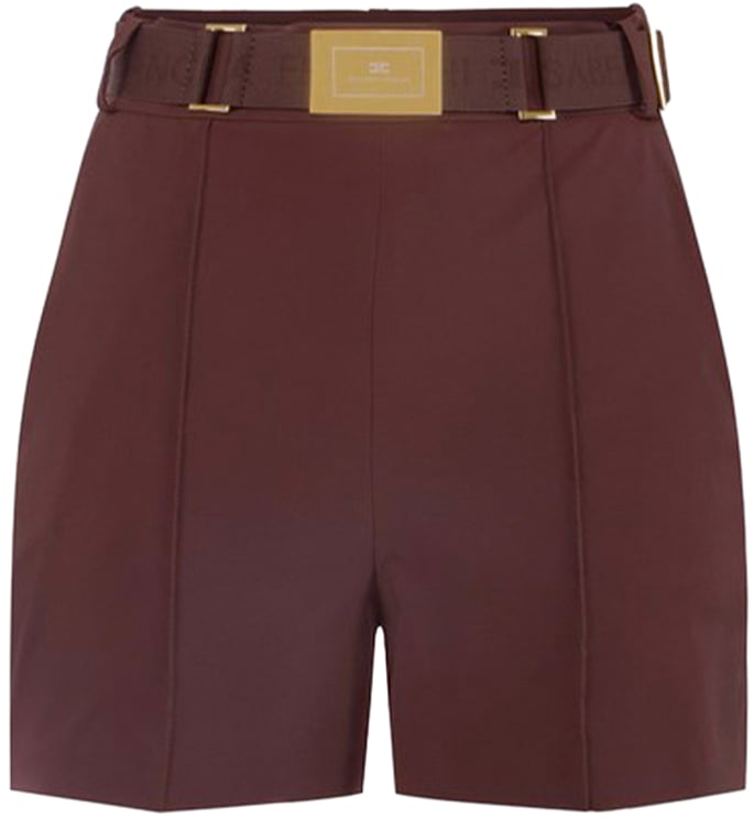 Elisabetta Franchi Trousers Brown