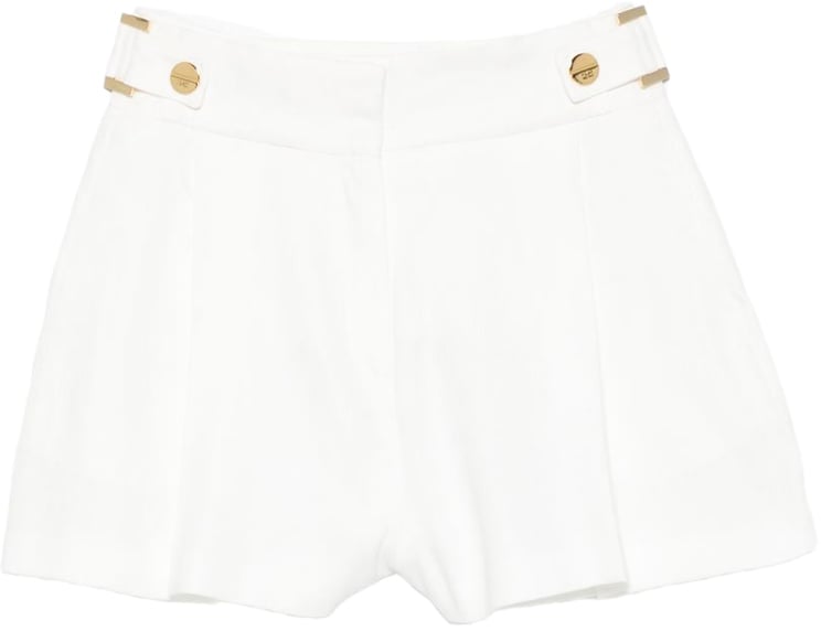 Elisabetta Franchi Shorts Ivory