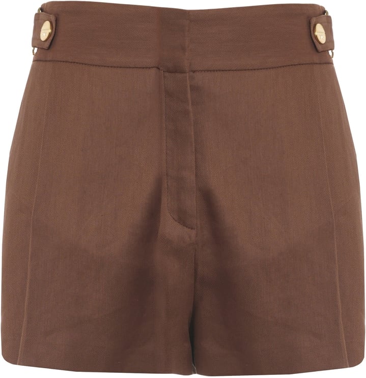 Elisabetta Franchi Linen blend shorts