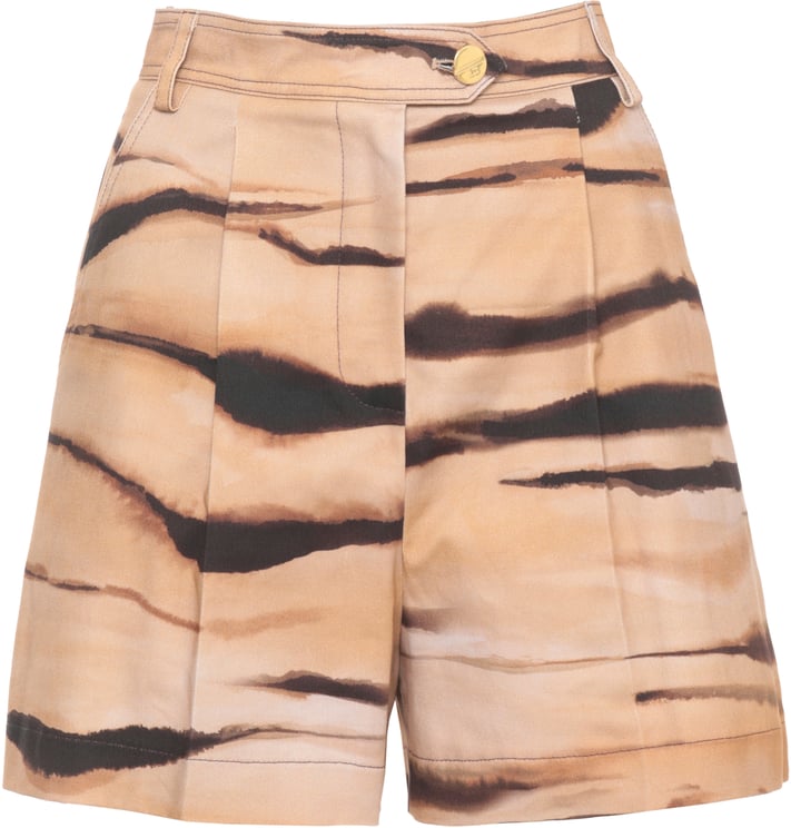 Elisabetta Franchi Shorts Brown