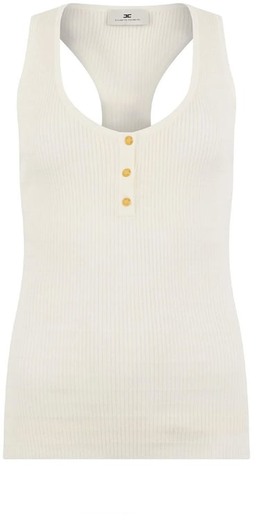 Elisabetta Franchi Tops White