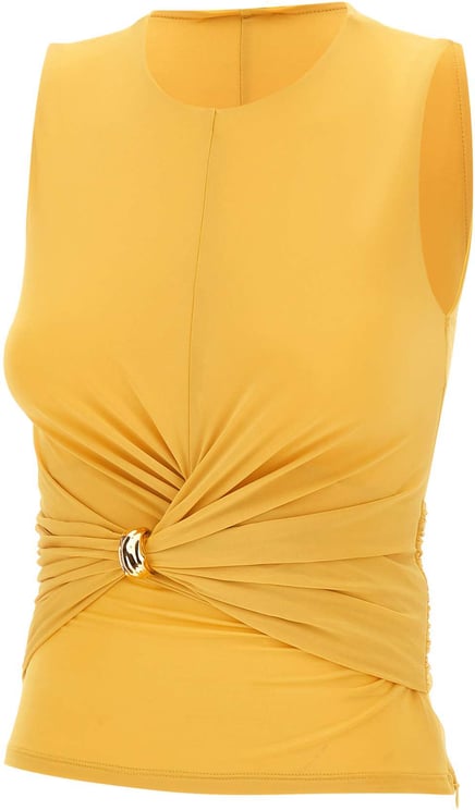 Elisabetta Franchi Top Yellow