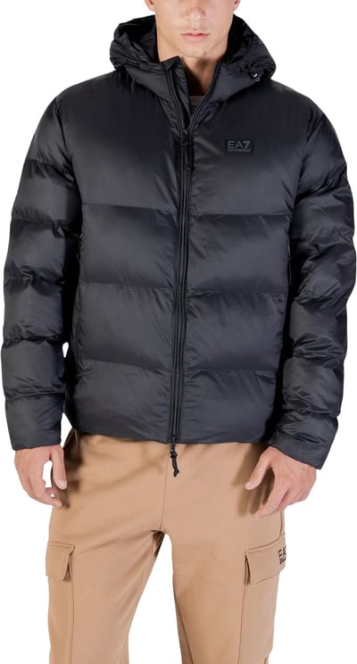 Emporio Armani EA7 Emporio Armani Black Polyamide Bomber