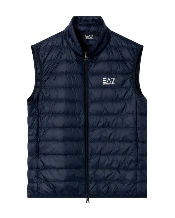 Emporio Armani Packable Quilted Gilet with Goose Down Filling