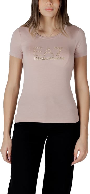 Emporio Armani EA7 Emporio Armani Pink Modal T-Shirt