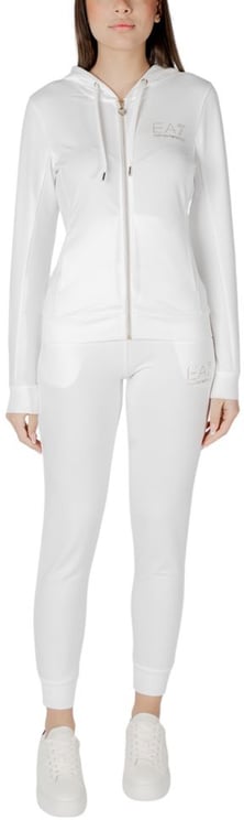 Emporio Armani EA7 Emporio Armani Cream Polyester Tracksuit