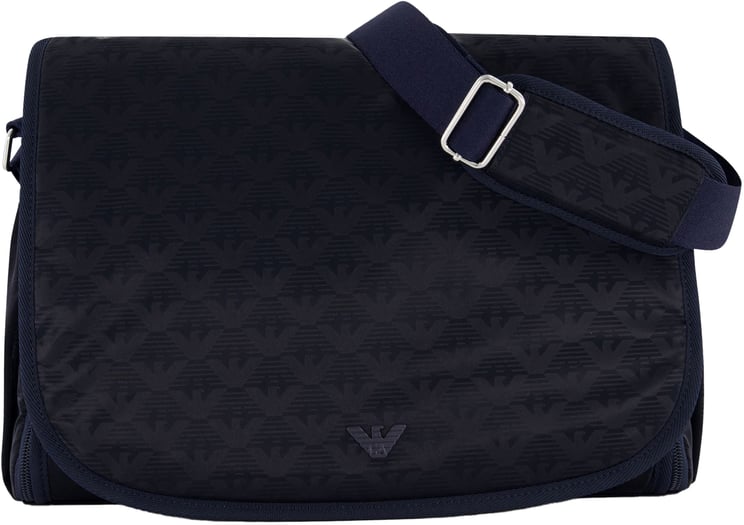 Emporio Armani Armani Baby Unisex Luiertas In Donker Blauw