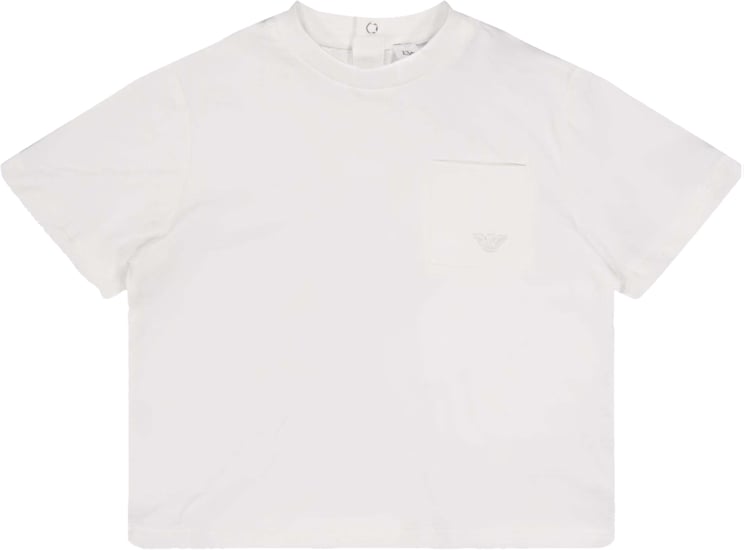 Emporio Armani Armani Baby Jongens T-Shirt In Wit