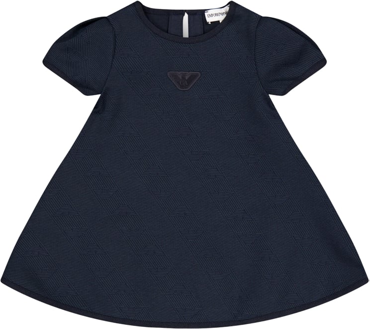 Emporio Armani Armani Baby Meisjes Jurk In Navy