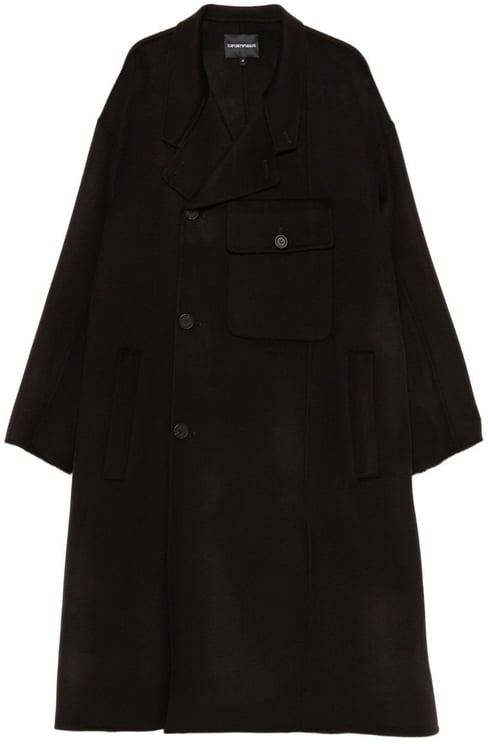 Emporio Armani Coats Brown