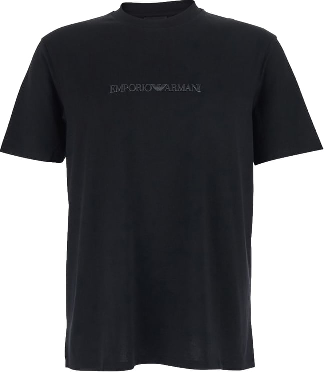 Emporio Armani T-Shirts And Polos Black