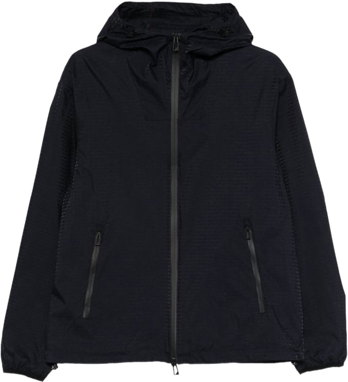 Emporio Armani Coats Blue