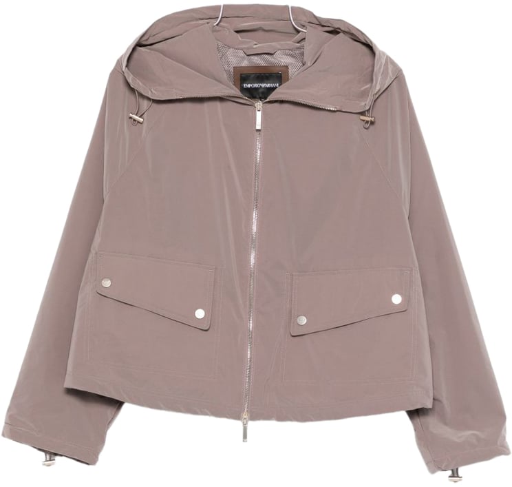 Emporio Armani Coats Brown