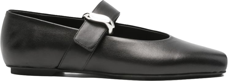 Emporio Armani Flat Shoes Black