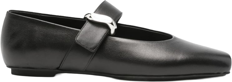 Emporio Armani Flat Shoes Black