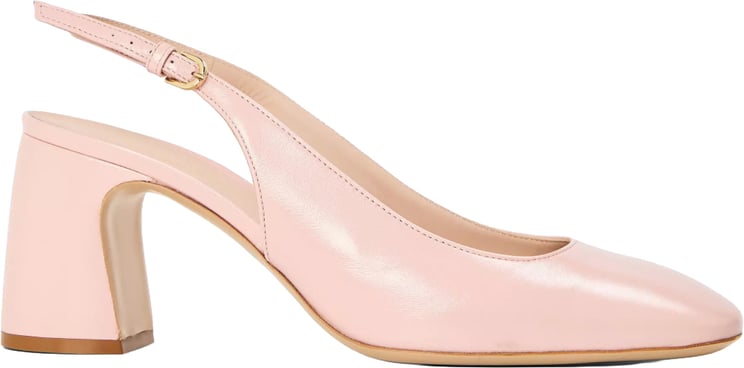 Emporio Armani Patent Leather Slingback Pumps